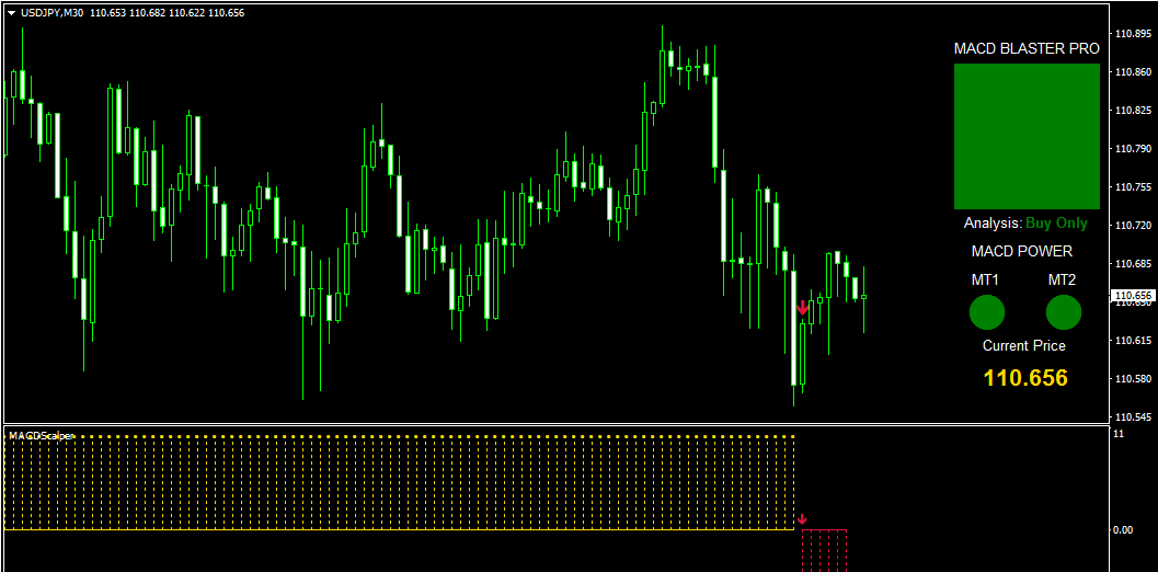 MACD Blaster PRO 每周盈利200-500个点